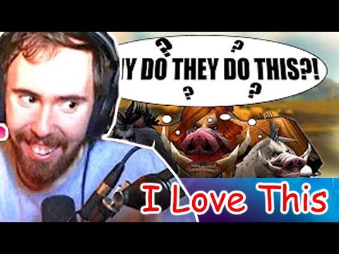 Asmongold Reacts To The Unknown Struggles of NPCs - WoW Machinima - Captain Grim