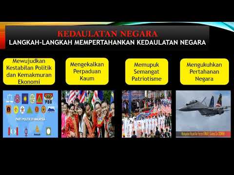 SEJARAH Tingkatan 5 - Kepentingan dan Langkah Mempertahankan Kedaulatan Negara
