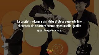 Calibre 50 - Chalito (Letra/Lyric)