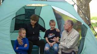 Eureka Tetragon 9 Family Dome Tent Pitch  Ten Minute Tent: