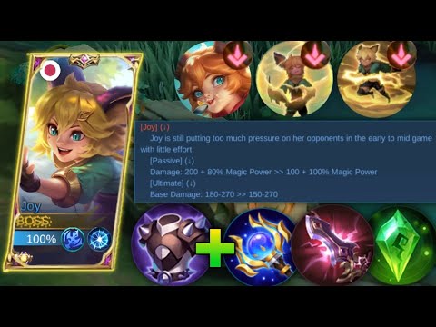 IS THIS THE END !? ( joy new nerf ⬇️!!) | JOY MOBILE LEGENDS