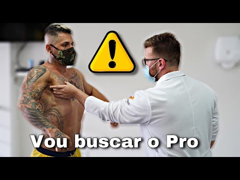 O FISIO AVALIOU MEU PEITORAL ROMPIDO, OLHA OQ ELE DISSE
