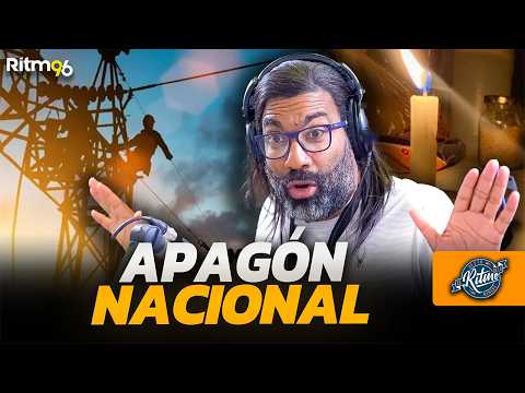 APAGÓN NACIONAL POR COLAPSO DEL SENI: ¿Cómo fue tu experiencia sin LUZ?
