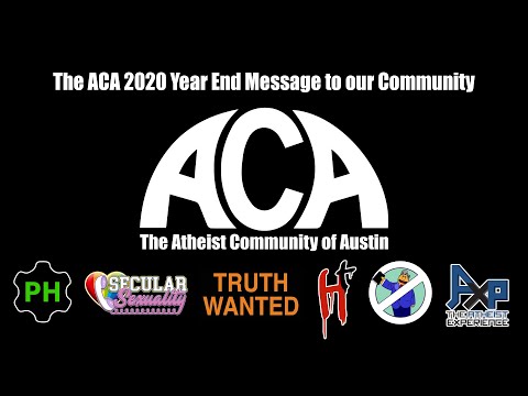 The ACA 2020 Year End Message to our Community