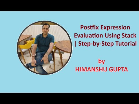 Postfix Expression Evaluation Using Stack Step By Step Tutorial