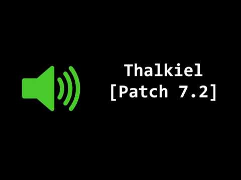 🔊 WoW PTR - Thalkiel Character Sound Clips (Patch 7.2)