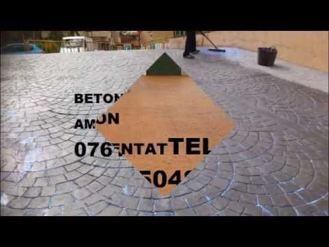 BETON AMPRENTAT DASCALU  0761350488 ILFOV