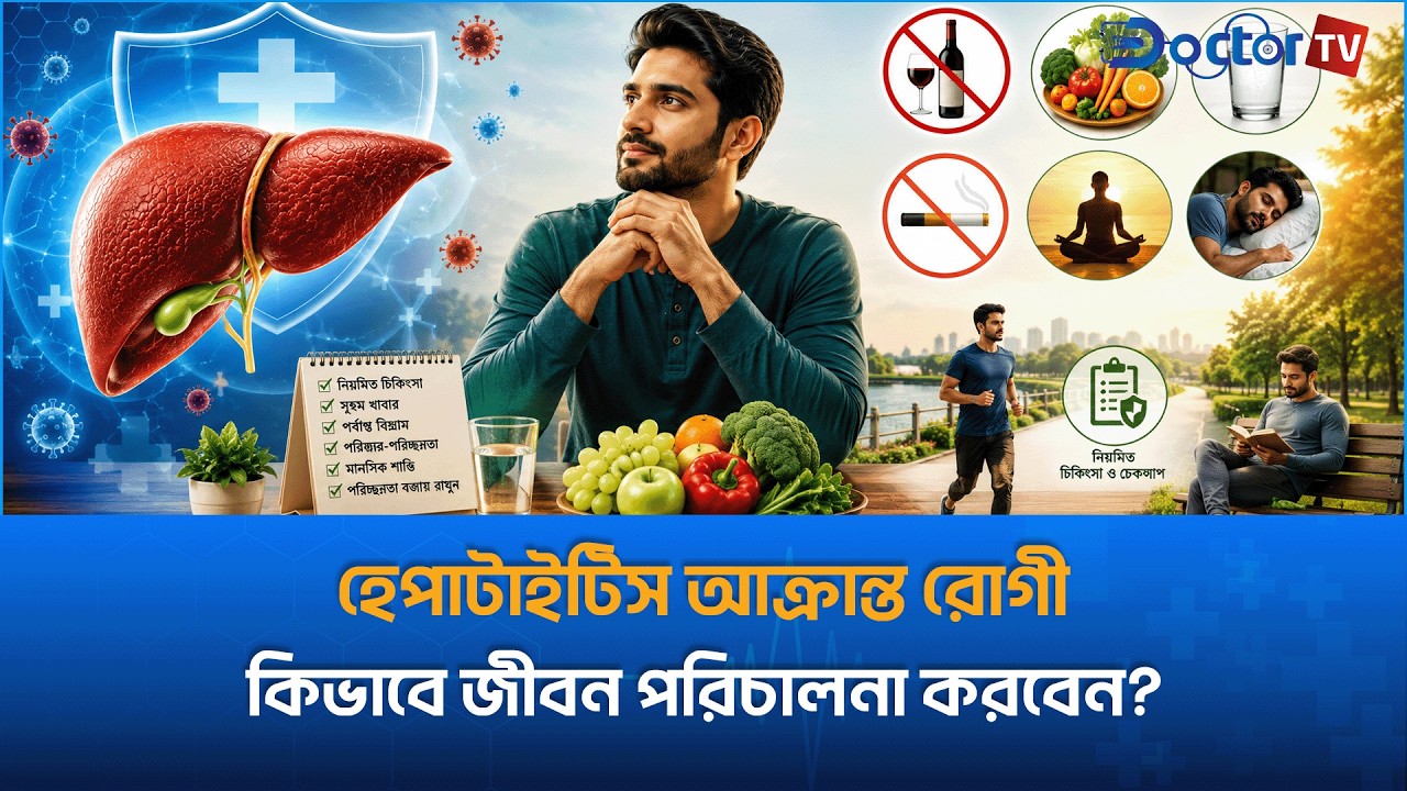হেপাটাইটিস রোগী হিসেবে স্বাভাবিক জীবনযাপন সম্ভব?