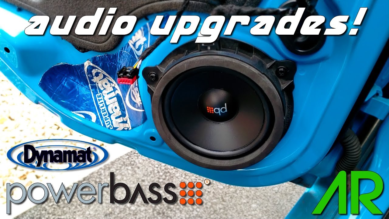 POWERBASS SPEAKERS & DYNAMAT AUDIO MODS INSTALL! | FOCUS RS