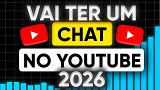 YouTube está testando um CHAT dentro do app!
