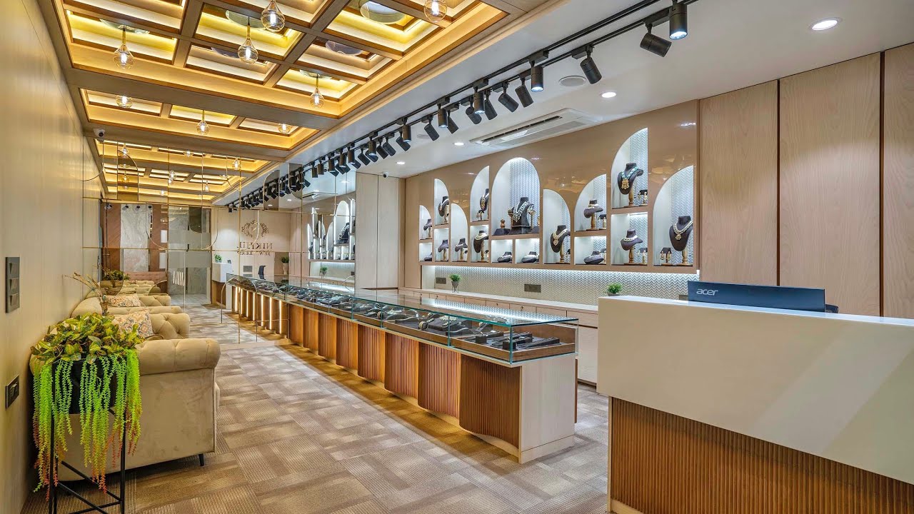A Jewellery Boutique Design By Prashant Parmar Architect  #jewellery