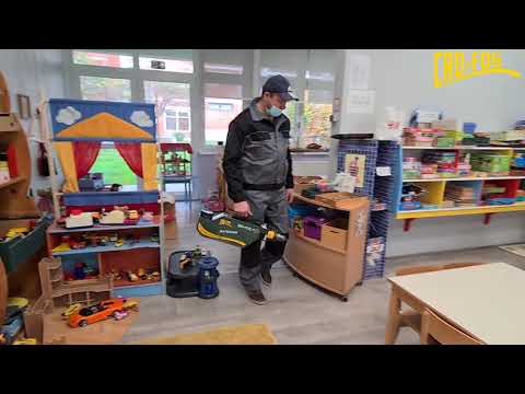 Dezinfekcija vrtića, škola, ureda, javnih objekata, vozila.... Baterijski uređaj za dezinfekciju