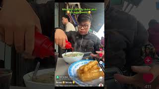 Đi ăn phở ngon ￼tại Tam Trinh Hà Nội #ănngon