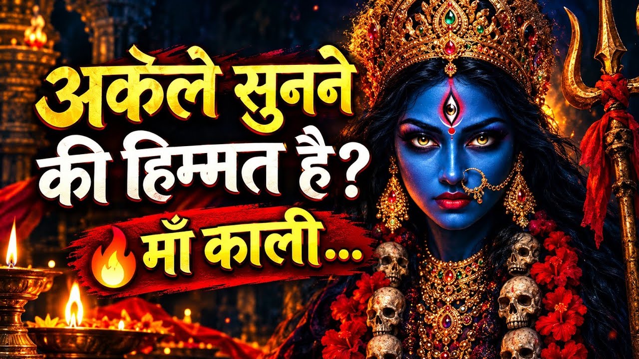 🔱🔥रोंगटे खड़े कर देने वाले महाकाली भजन | Maa Kali Songs Live | जय काली महाकाली🙏🌸🔥🔱