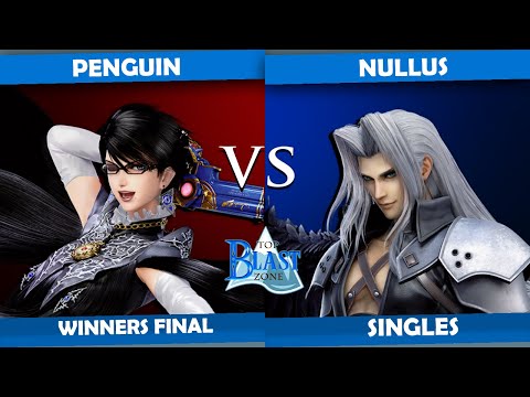 Top Blastzone 33 Winners Final - Penguin (Bayonetta) Vs. nullus (Sephiroth) Smash Ultimate - SSBU