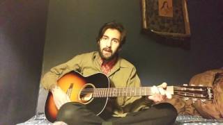 In a World So Full Of Love Cover - Josh Sitting On a Bed