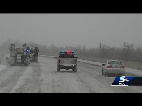 Oklahoma City officials deliver message to people after snowstorm hits metro