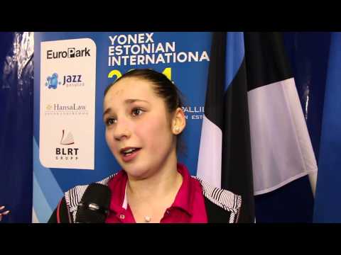 Delphine Lansac (France) / Yonex Estonian International 2014