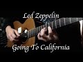 Kelly Valleau - Going To California (Led Zeppelin) - Fingerstyle Guitar