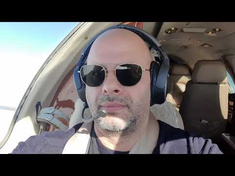 flying a citation over NSW faddy zouky