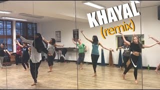 Khayal (remix)- Mankirt Aulakh| BollyBhangra Fusion Dance Class