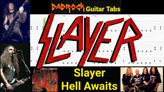 Hell Awaits - Slayer - Guitar + Bass TABS Lesson