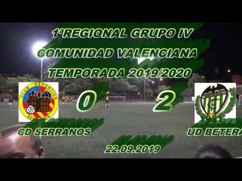2019  2J  CD SERRANOS 0   2 UD BETERA 22 09 2019