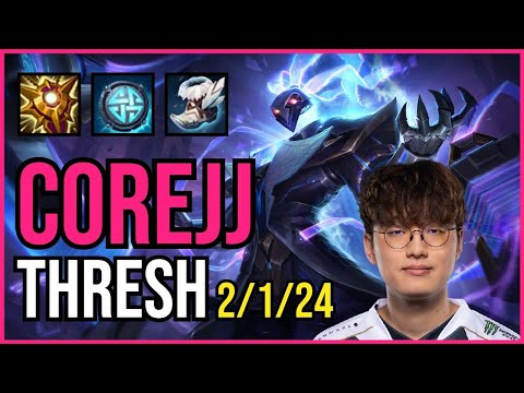 COREJJ - THRESH vs. ALISTAR Support | NA CHALLENGER | PATCH 11.2