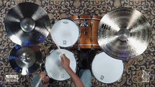 Video thumbnail for Sabian 17" AAX Crystal Thin Crash Cymbal - 1092g (21706XCC-1062322L) by Memphis Drum Shop