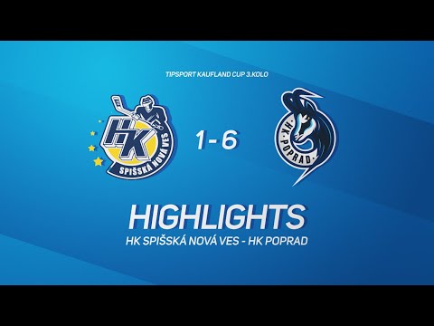3.kolo HK Spišská Nová Ves - HK Poprad Tipsport Kaufland Cup