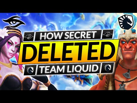 How SECRET DELETED TEAM LIQUID - This LATE GAME BLEW MY MIND - Dota 2 Pro Guide