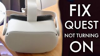 How To FIX Oculus Quest Not Turning On! (2023)