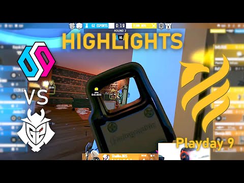DESTROYED! BDS vs G2 - HIGHLIGHTS - Playday 9 - EUL 2021 Stage 3 - R6 Esport
