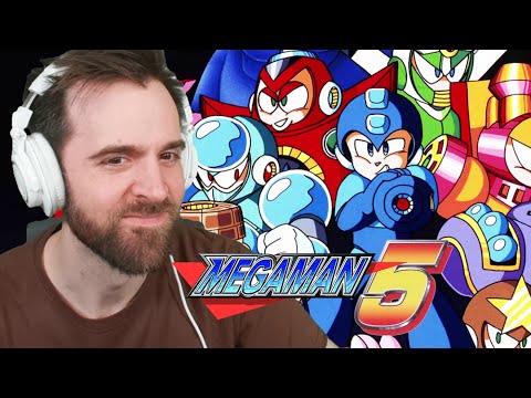 Mega Man 5 (NES) - Full Game