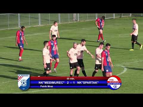 NK"Međimurec"   3(1)   -   1(1)   NK"Spartak"  Međimurska Premier LIga 18.05.2025.