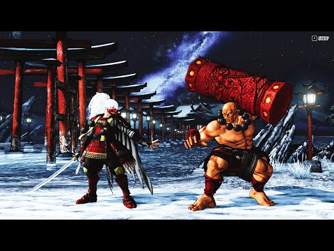 Yashamaru vs Wan-Fu ( Hardest Al ) Samurai Shodown