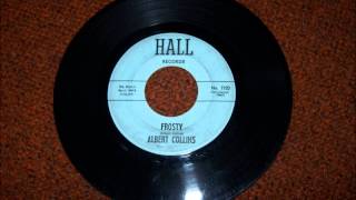 ALBERT COLLINS FROSTY HALL RECORD LABEL