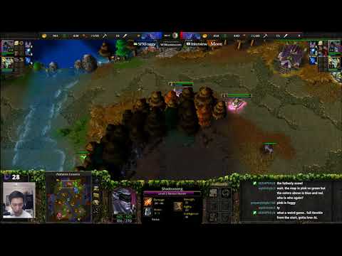 Foggy (NE) vs Moon (NE) - WarCraft 3 - Recommended - WC3256