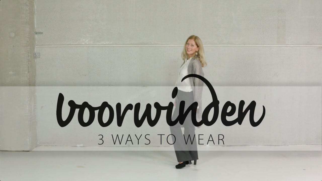 3 ways to wear | Voorwinden Modemall