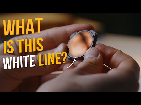 What is white line in ND/PL Filters?