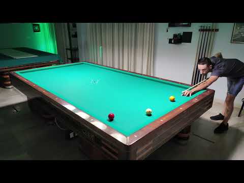 biliardo cappello da prete e pallino da 4