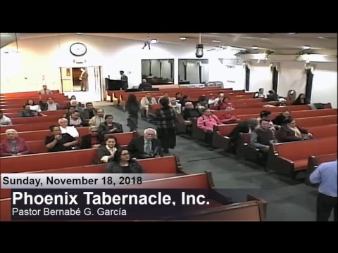 2018-1118 PM - Deliverance Service - Bro Beto Romero - Bro Benjamin Garcia