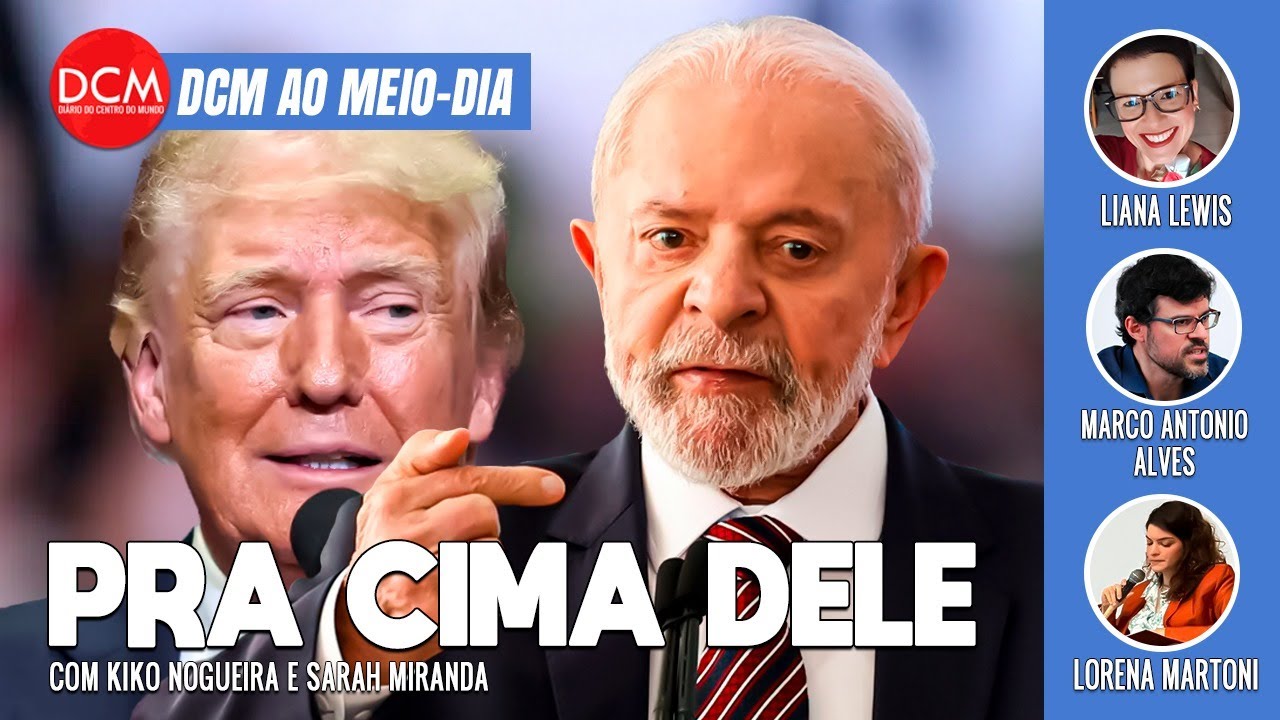 Lula diz que Brasil vai reagir a Trump e elogia a China; A verdade sobre o terremoto em SP e RJ