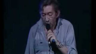 Gainsbourg - Aux enfants de la chance 1988 (LIVE)