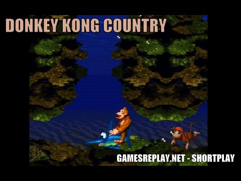[Nintendo SNES] DONKEY KONG COUNTRY  (Rare)