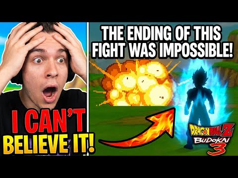 I CAN'T BELIEVE IT! The ending of this fight was IMPOSSIBLE! (Budokai 3)