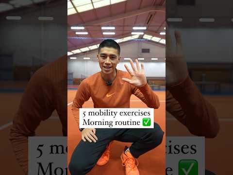 5 mobility exercises (morning routine) ✅ #mobility