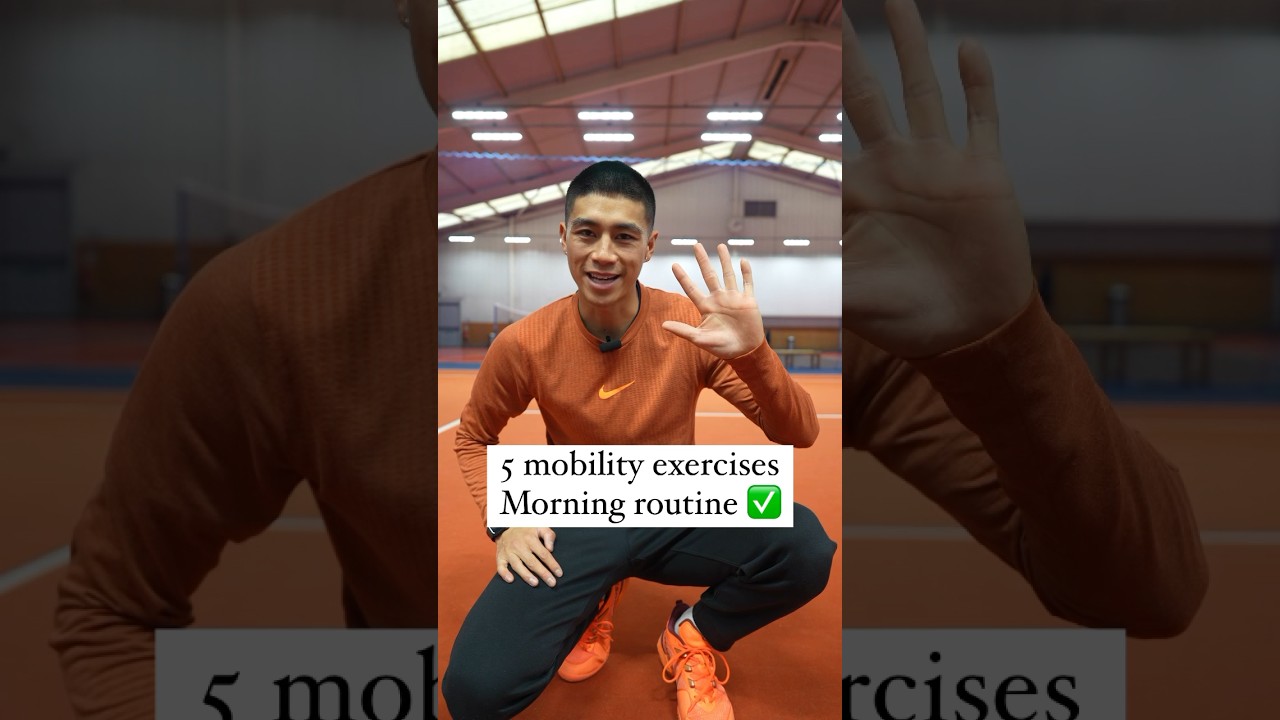 5 mobility exercises (morning routine) ✅ #mobility