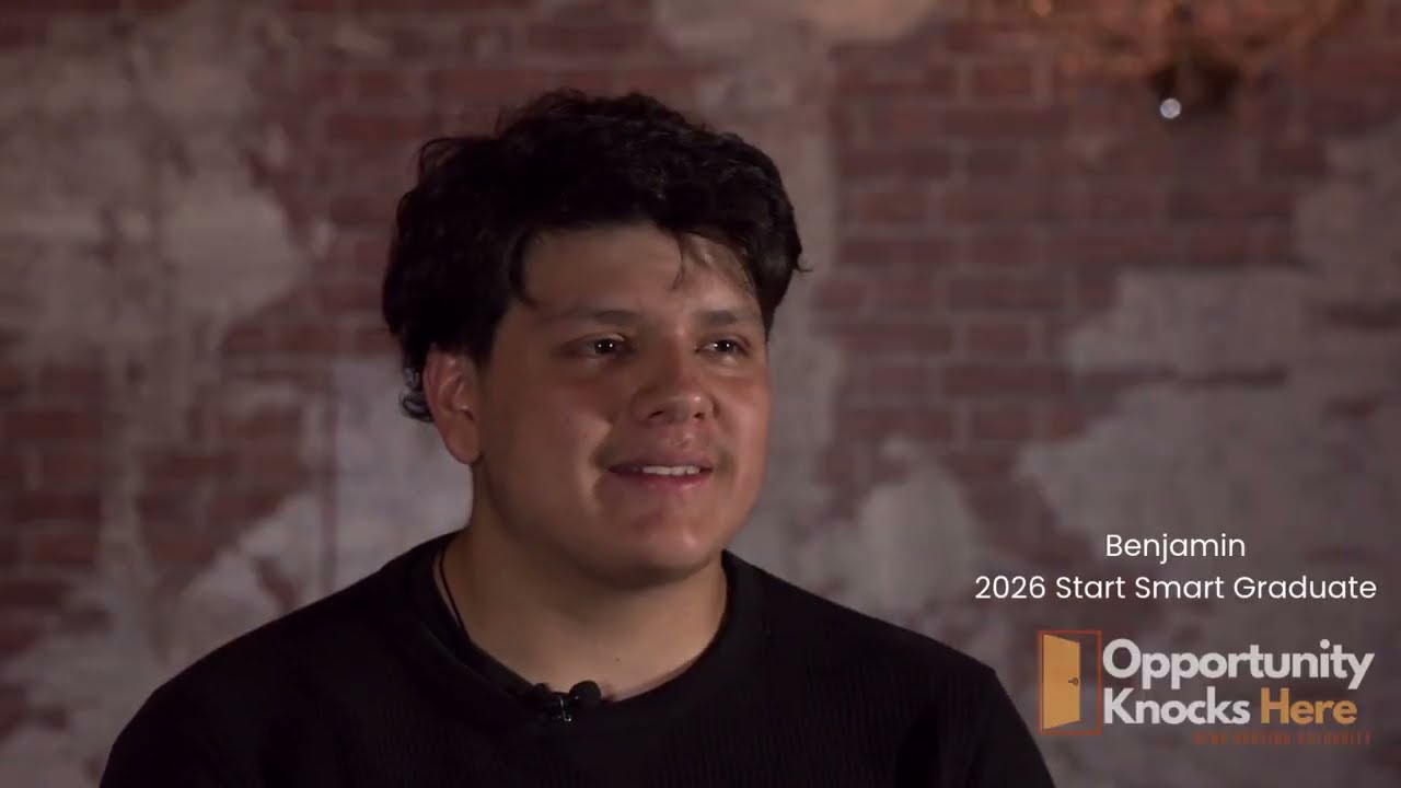 Benjamin describes how RHA's Start Smart Program helped with goal setting for school and budgeting.
