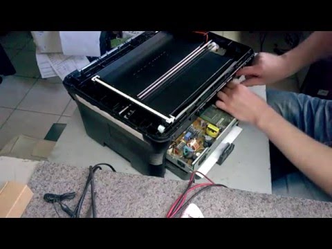Samsung scx 4300 замена шлейфа сканера